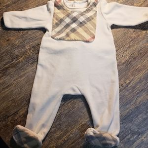Authentic Burberry outfit with bib